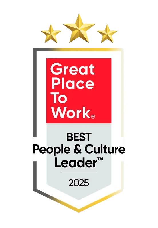 Great Place To Work — Best People & Culture Leader 2025