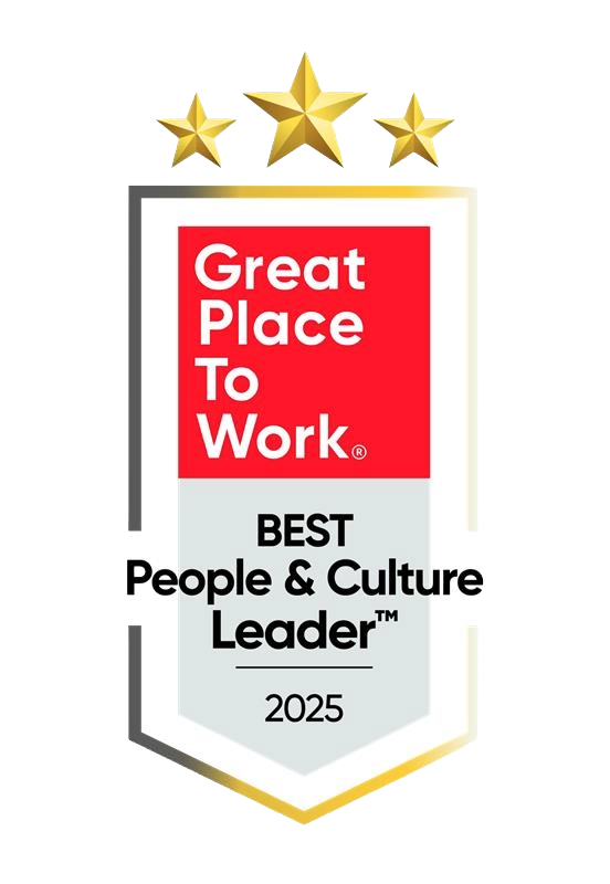 Great Place To Work — Best People & Culture Leader 2025