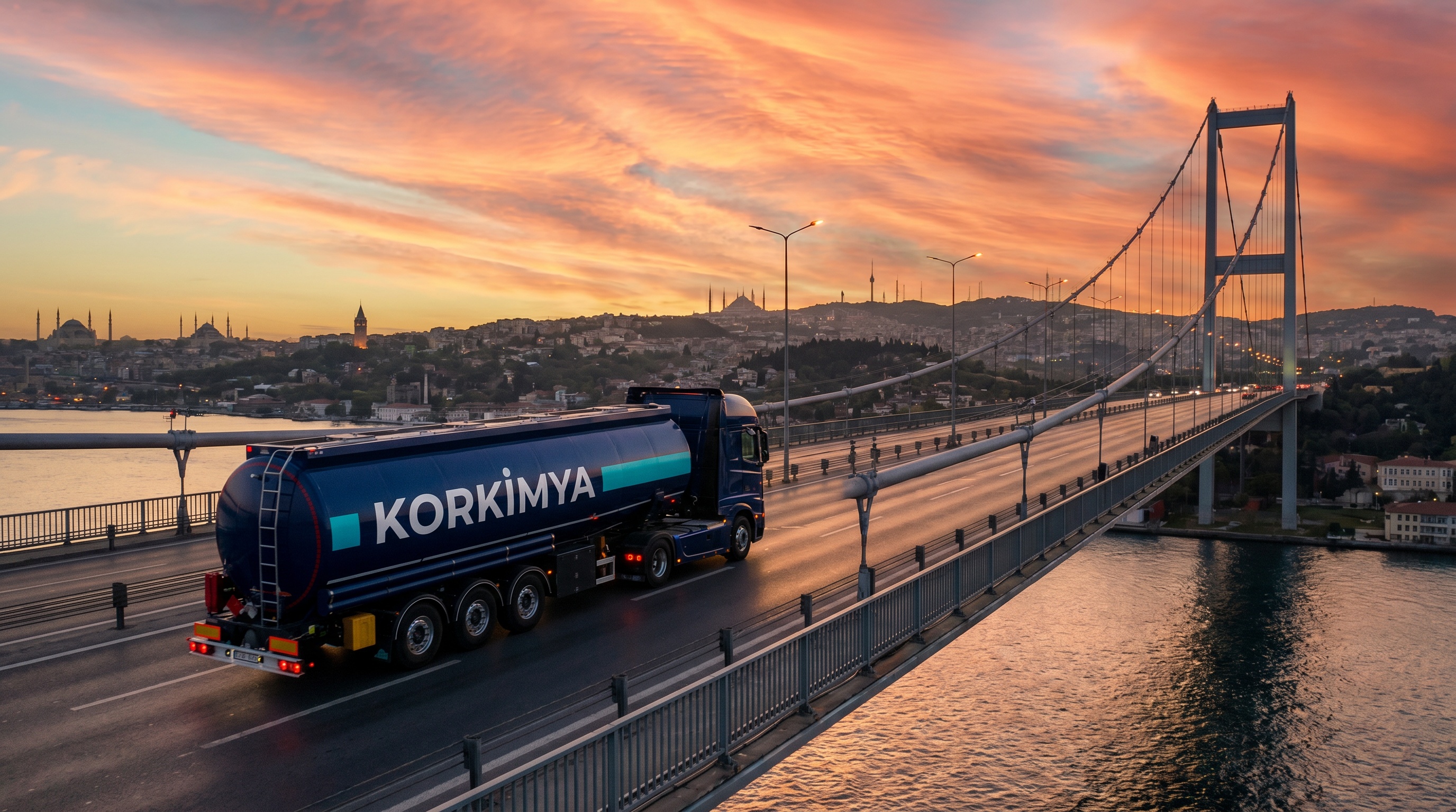 KORKİMYA — Tankwagen-, IBC- und Fasslogistik